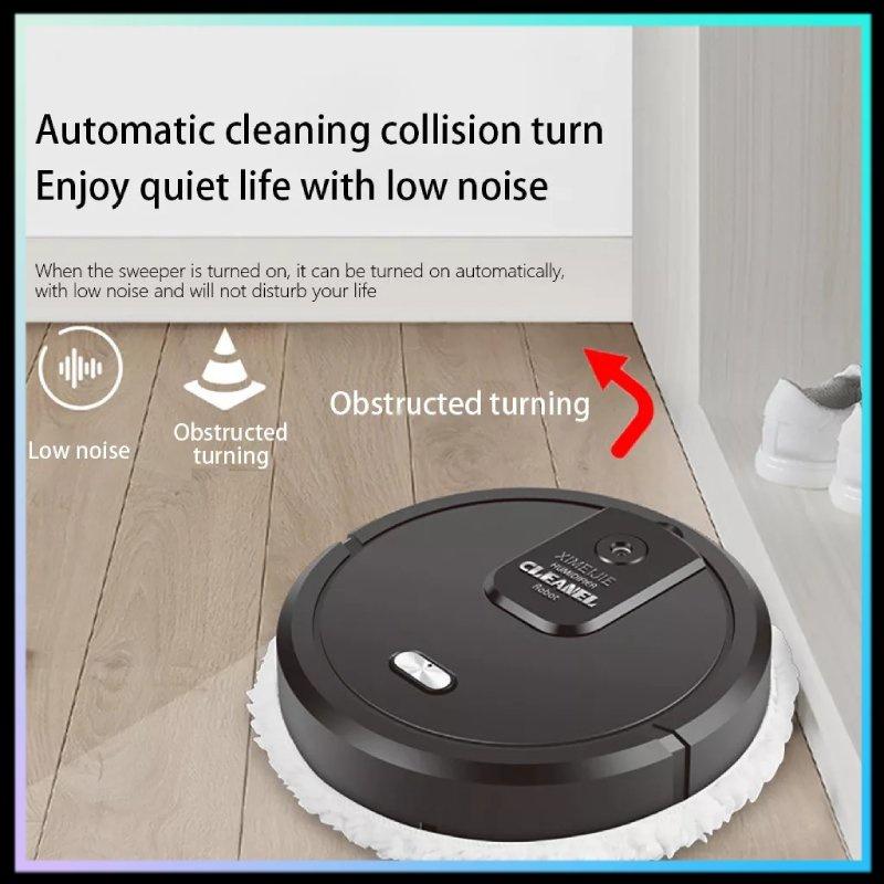 Product Introduction of SG [READY STOCK] Wet And Dry Vacuum Cleaner Strong Adsorption Robot Vacuum Cleaner Spray Mop Robot Mop Floor Cleaner 23