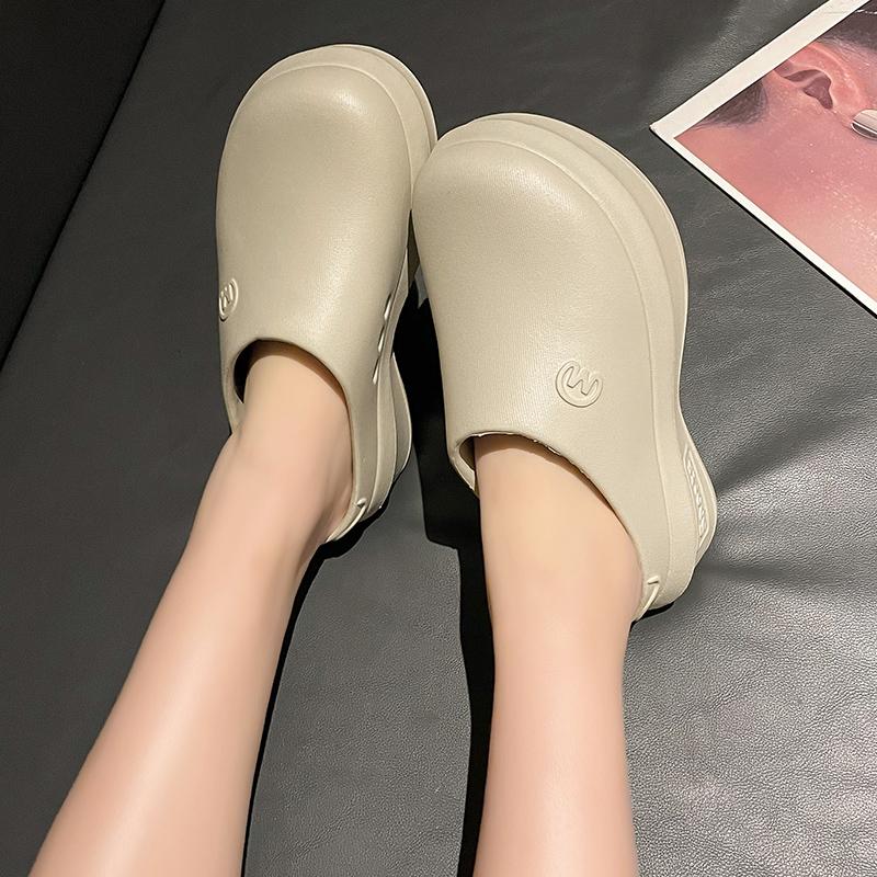 Product Introduction of Muse giày Sandals Nữ Sandals Ngón Chân Cái Trắng Nền Đế Chống trượt EVA Chiều cao Mềm & Gia Cố 122503 17
