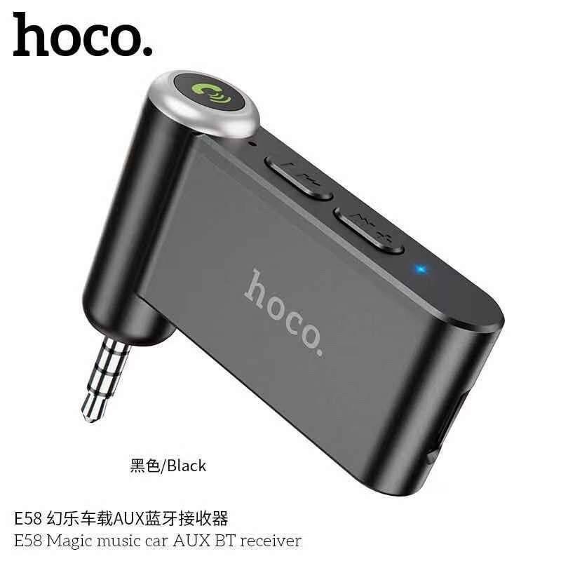 Hoco อุปกรณ์รับสัญญาณบลูทูธ Car Bluetooth E58 /E62 BT V5.0 (ของแท้ 100%) รถยนต์