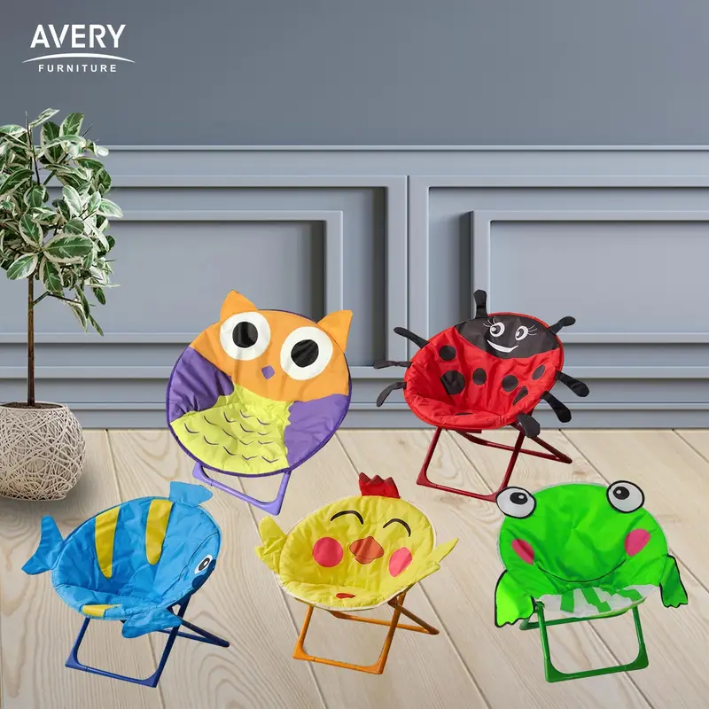 Avery - RKC002 - Kursi Lipat Anak / Bangku Anak Portable Kartun 1