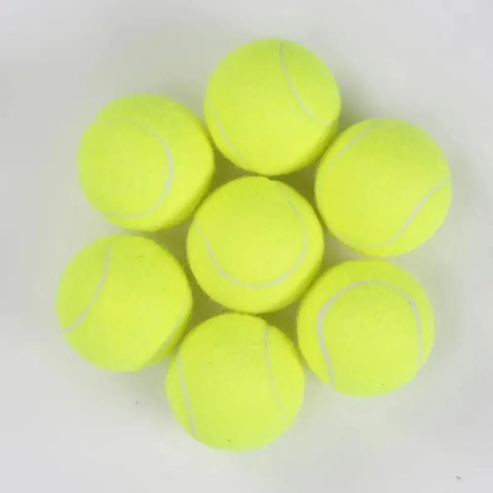 Tennis Balls High Bounce Practice Training Outdoor Elasticity Durable Tennis for Practice Balls Children's Outdoor Practice Ball