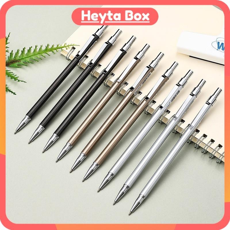 Bút Chì Bấm Kim Loại Thân Nhỏ Ngòi 0.5mm 0.7mm Dùng Vẽ Tranh Phác Thảo Và Viết Cơ Khí - BC9 