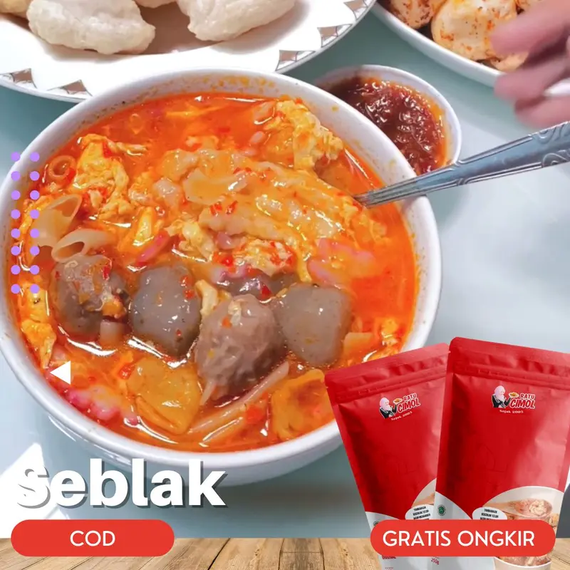 Seblak instant (pedas original) 0
