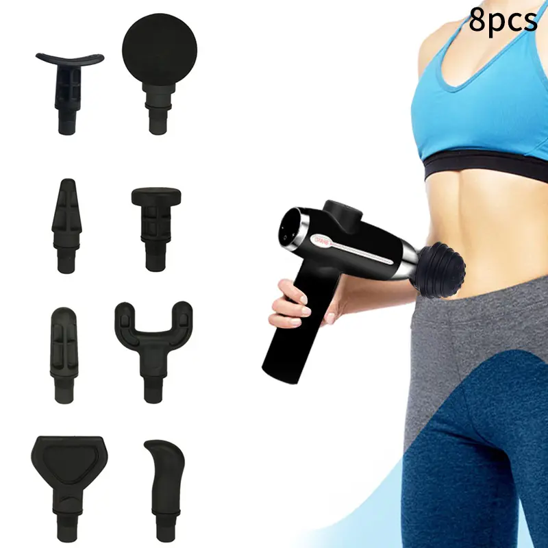 Đầu Thay Thế, 8 Chiếc, Để Mát Xa, Rung Cơ Bắp, Thư Giãn Cơ Thể, Định Hình Và Tập Luyện, Đầu Máy Massage Fascia