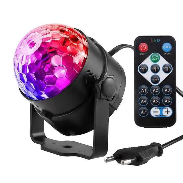 Lampu Disco Putar Lampu Disco RGB Merek TaffLED Cocok Untuk Acara Pesta, Pertemuan, Arisan, Dan Lain-Lainnya 0