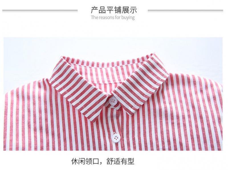 Product Introduction of Áo Sơ Mi Cotton Dài Tay Cho Bé Gái, Bộ Sưu Tập Mùa Xuân Và Mùa Thu, Thích Hợp Cho Trẻ Em Trung Và Lớn, Áo Mỏng Hợp Xu hướng Phong Cách Hàn Quốc, Quần Jean Bé Gái Cho Trẻ Em, Áo Mùa Thu 12