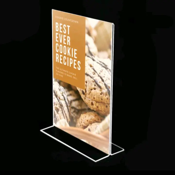 Tentcard/ Display menu/ papan menu akrilik 0