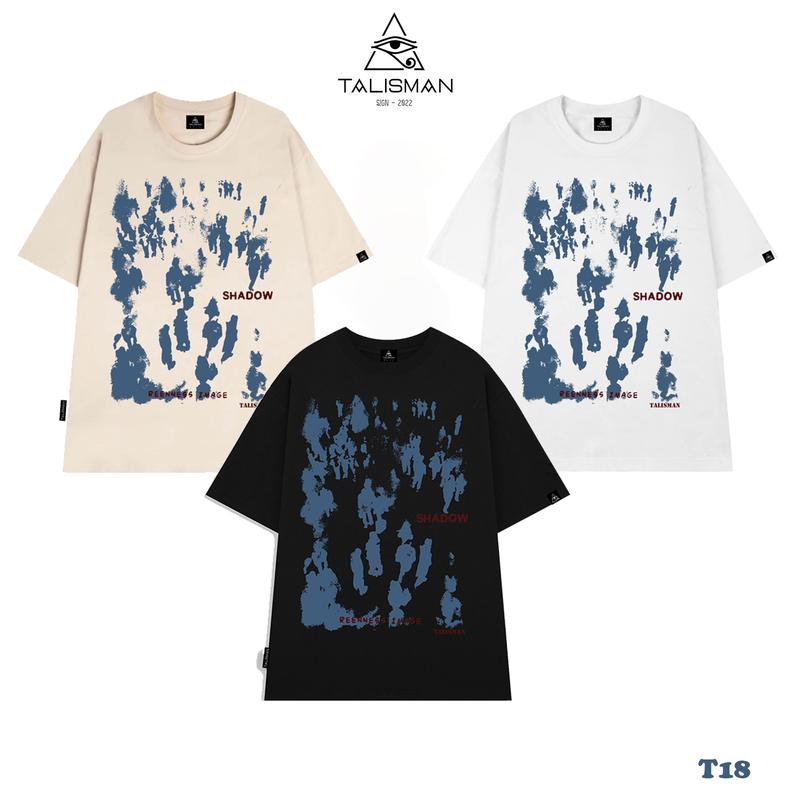  Áo thun TALISMAN T18 áo thun tay lỡ unisex in huyền ảo 
