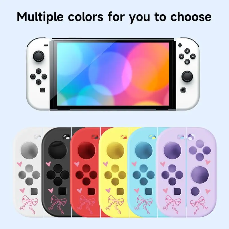 Cute Cat Paw Pattern Game Controller Protective Case, Anti-scratch & Oil-proof Game Controller Protector, Console Accessories for Nintendo Switch 7
