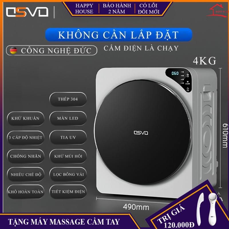 Máy sấy quần áo,khử trùng tia UV Osvo,Sấy khô hoàn toàn lọc sạch bụi bẩn và…