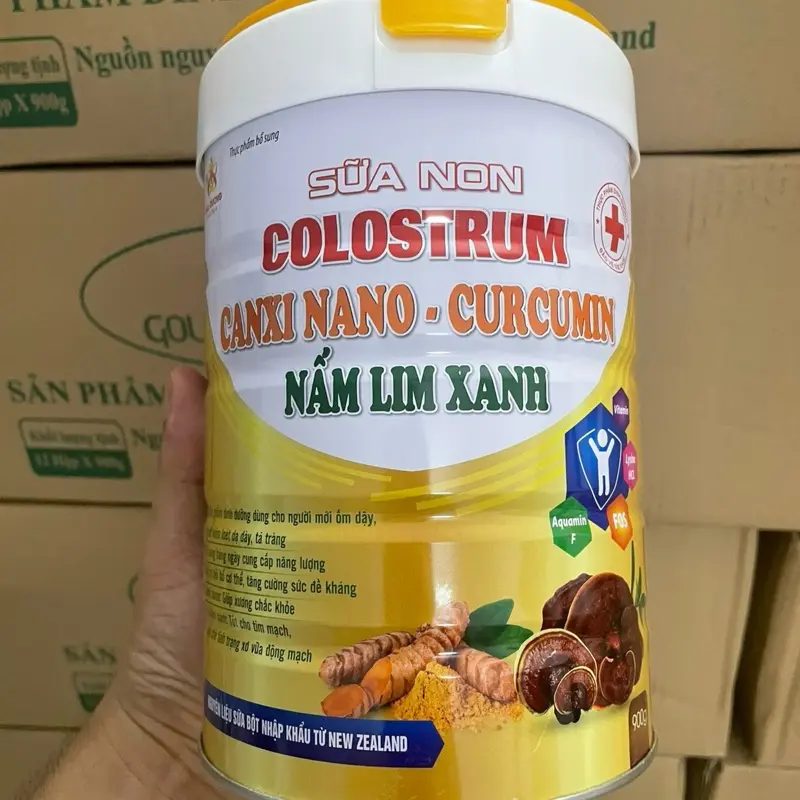 ( 900gr ) sữa non colostrum nấm lim xanh Lượng đường thấp