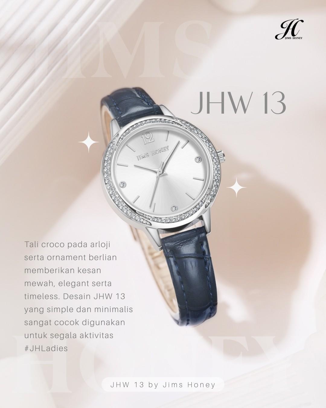 JIMS HONEY JAM TANGAN WANITA JHW 13 (FREE BOX + BATERAI)