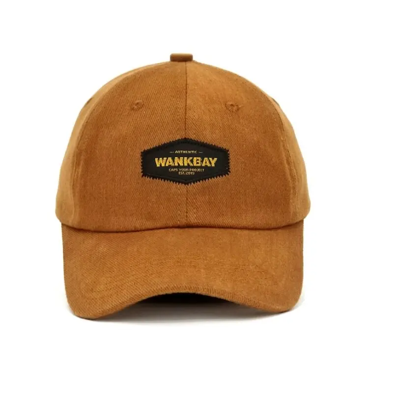 Topi distro - Topi Baseball cap - Topi  jeans washing WANKBAY 4