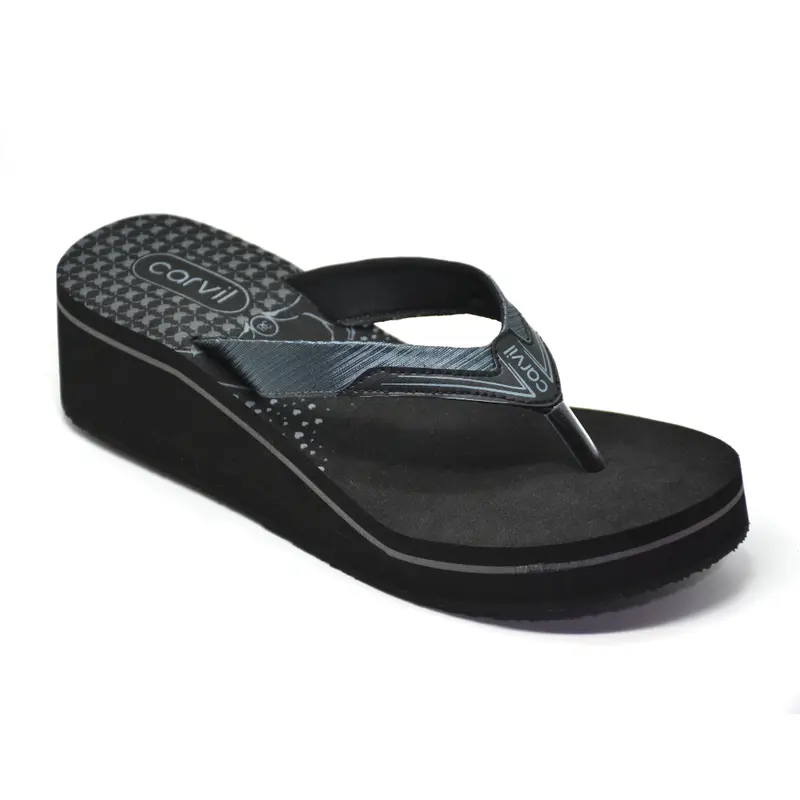 Carvil Sandal Wanita Alyssa-Lw Black/grey 0
