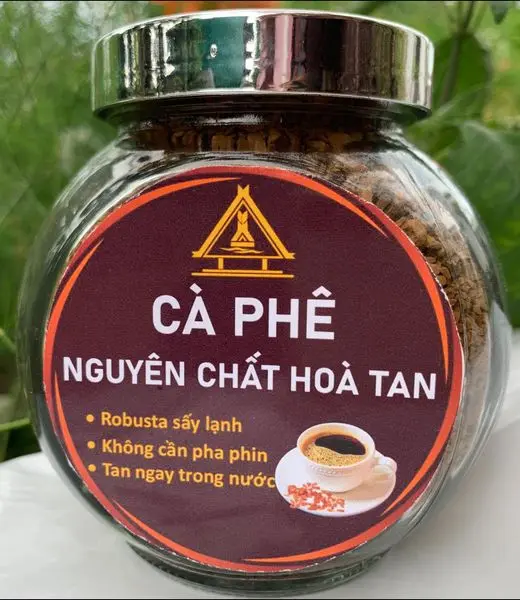 Cà Phê Nguyên Chất Sấy Lạnh Không Cần Pha Phin