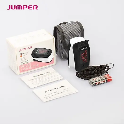 Máy đo nồng độ oxi JUMPER JDP-500Dhàng chính hãng công nghệ ĐỨC - Bảo hành 24 tháng 2