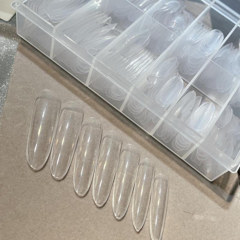 Hộp móng úp hạt gạo dài 3cm hộp trong Bền Nữ Women