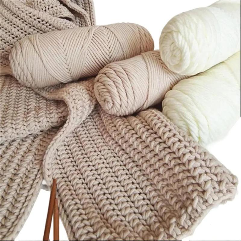 [Bông bán Len] Len Cotton Love 100 gram chuyên làm khăn áo nhiều màu crochet noel khăn len sợi 3.0mm se 8 sợi kim móc 4.0 - 5.0mm kim đan 6.0mm thích hợp móc thú bông khăn mũ áo