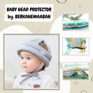 Topi helm pelindung kepala bayi belajar duduk merangkak dan berjalan Baby head protector child