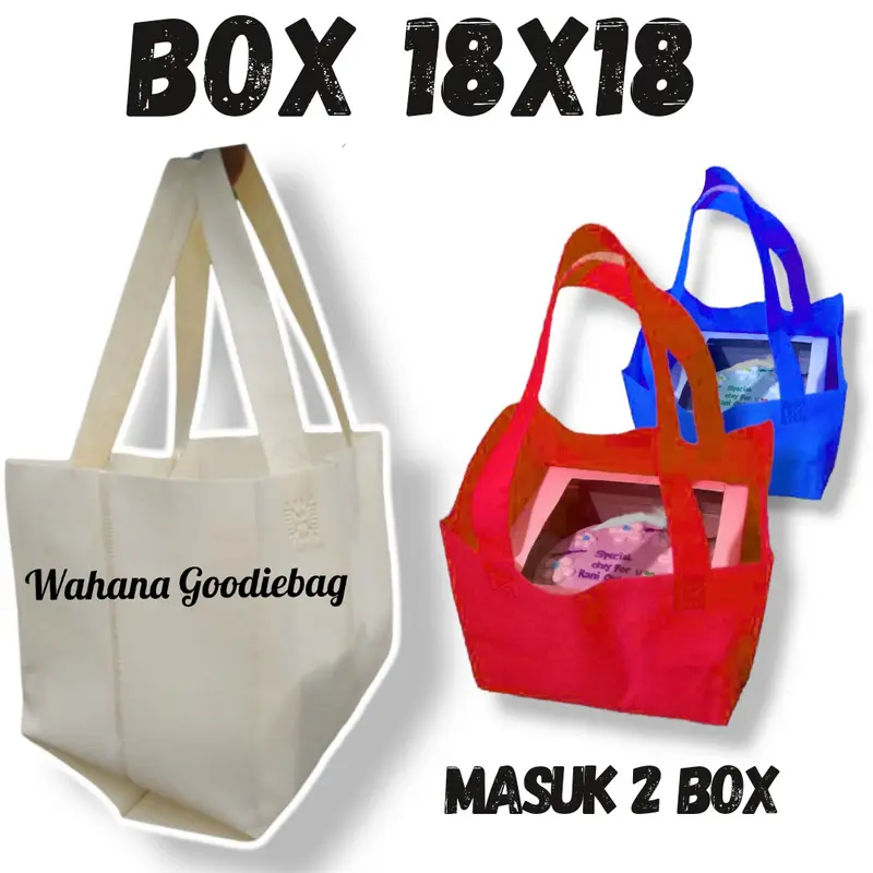 goodiebag lipat samping kotak 12tas 0