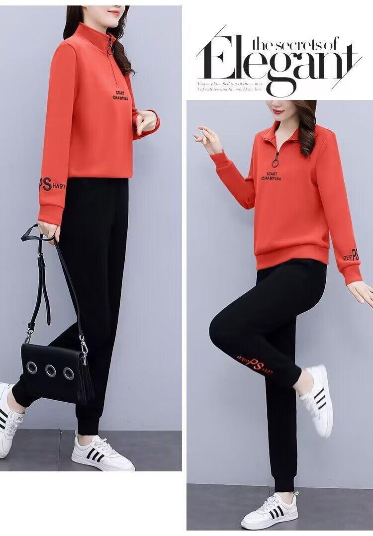 Product Introduction of Bộ Đồ Thể Thao Bộ Hai Món Áo Len Thời Trang Đi Chơi Đầu Xuân Thanh Lịch Trông Trẻ Trung Phong Cách Phương Tây Mới Mùa Xuân Và Mùa Thu 2023 Cho Nữ 9