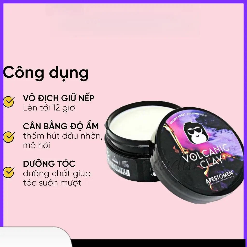 Sáp Vuốt Tóc 80ml Chính Hãng Tạo Kiểu Đậm Chất Nam