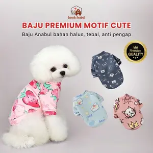 Rumah Anabul Pakaian Hewan Peliharaan - Baju Anjing/Kucing plus Switer - Baju premium anjing/kucing - Baju Murah untuk hewan peliharaan - Baju Kucing Lucu - Baju Switer murah