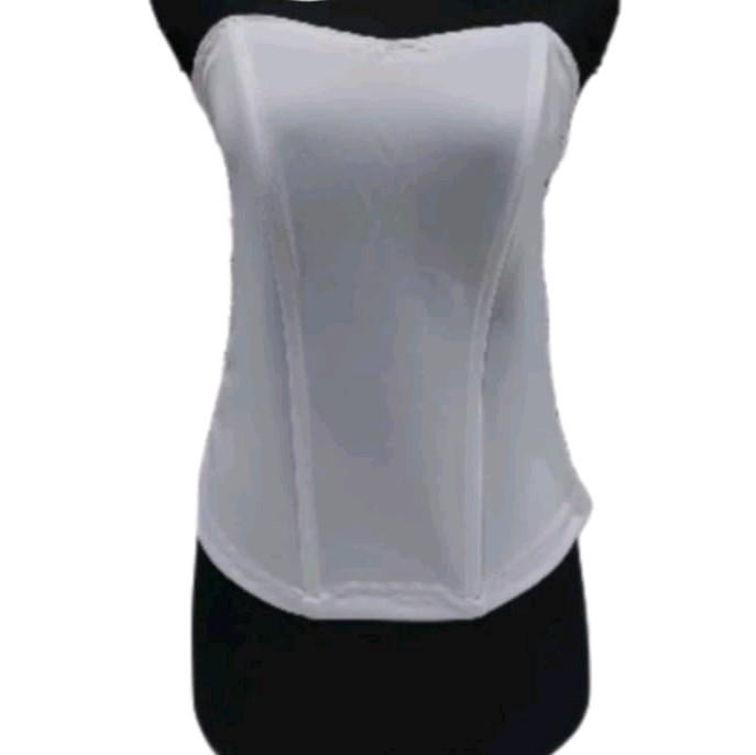 Daleman kebaya/kamisol/torso/Bustier kaos Katun Polos Tank 2