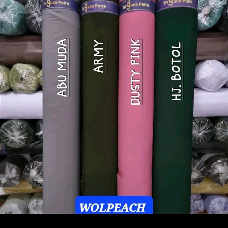 Kain Polos adem lembut ga nerwang wolpis 2