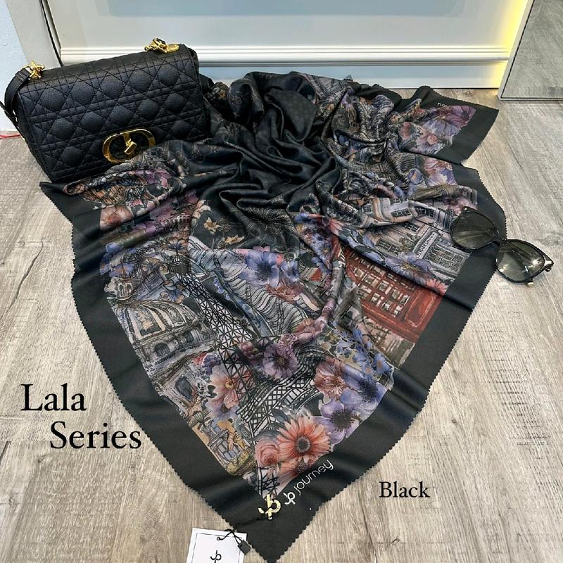 Jilbab journey scarves original motif lala series promo hijab 3