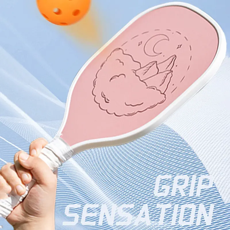 Pickleball Paddles Beginner Sports Log Racket Outdoor Exercise Leisure Men And Women Training Sports Practice Racket Paddles