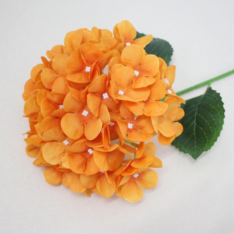 Artificial Hydrangea Flower, 4 Counts Faux Flower, Decorative Flower for Home Party Wedding Anniversary Festival 5
