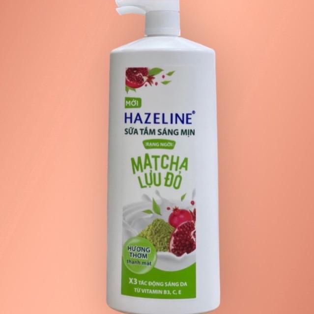 Sữa tắm hazeline matcha lựu đỏ 1kg