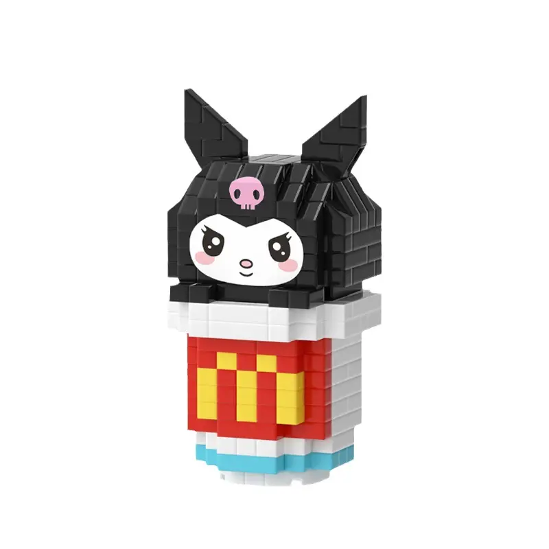 MKSM Nano Block Sanrio Camilan Musim Panas Kotak Balok Susun Mainan Anak Edukasi DIY 3DPuzzle Toys 7