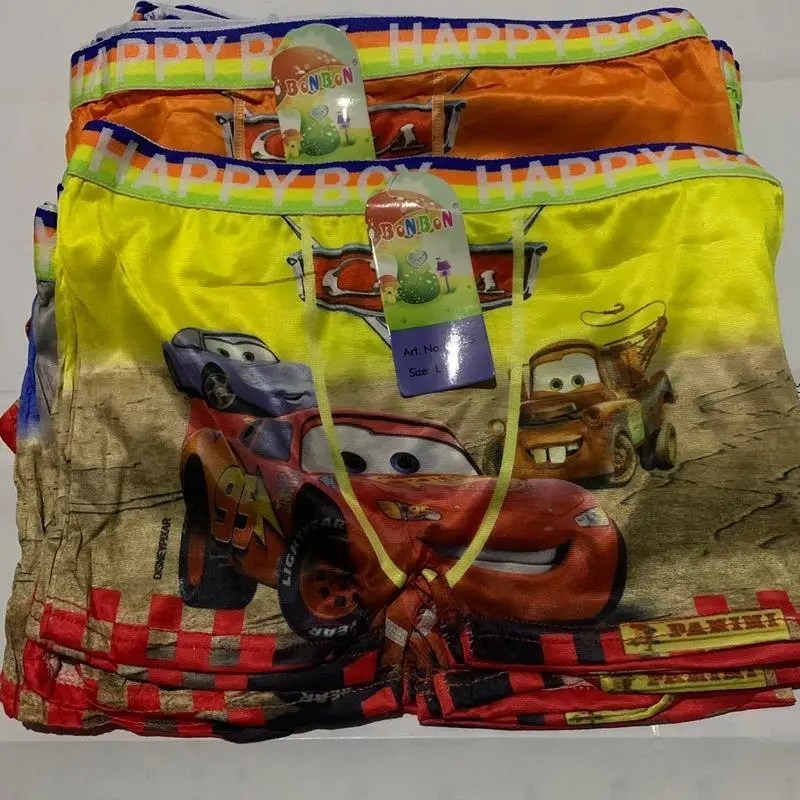 Selusin 12 Pcs Boxer anak Laki Laki Bayi Paud TK SD bergambar 3