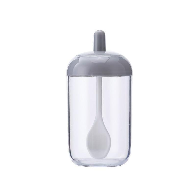 1pc Creative Seasoning Bottle Household Sealed Restaurant Kitchen Milk Bottle Style Seasoning Box 6