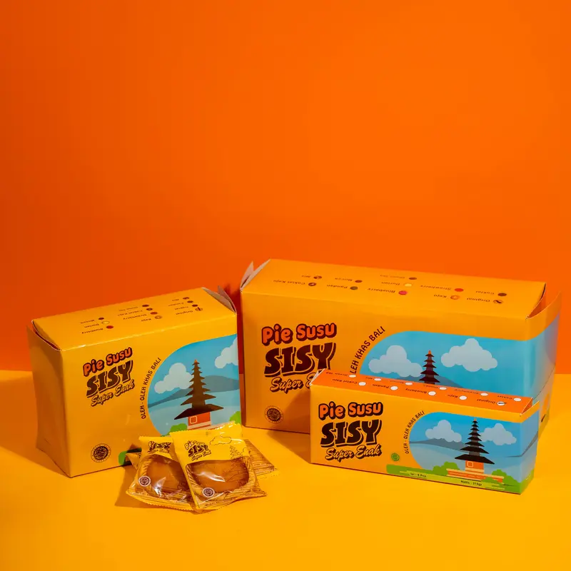 Pie Susu Sisy Original & Rasa-Rasa 9 pcs | Cemilan Khas Bali | Oleh Oleh Khas Bali 3