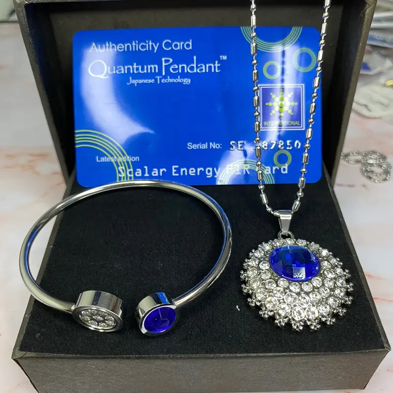 PROMO TERBARU KALUNG DAN GELANG PRIA DAN WANITA MATAHARI BIRU ( BISA COD ) 1