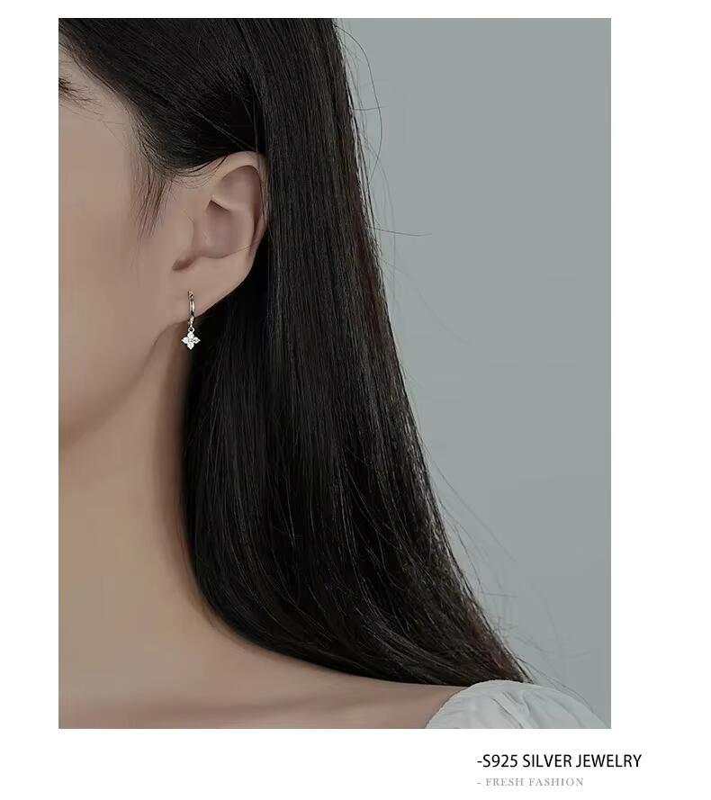 Product Introduction of Sterg Sier leaf  Earrings For Women Trendy Earring Jewelry Prevent Allergy Party Accessories Gift 6