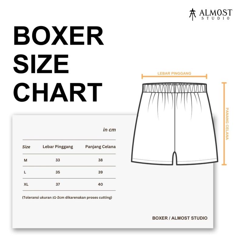 Product Introduction of Almost Studio - Boxer Katun - Tierra 0