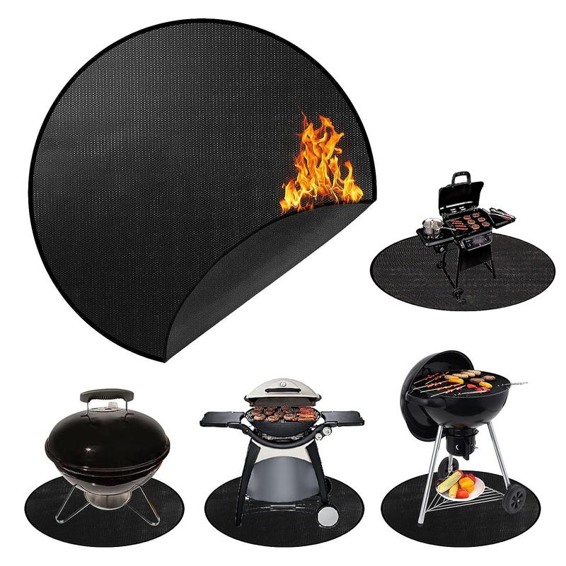 Outdoor Fireproof Mat Heat-Resistant Flame Retardant Anti-slip - TikTok ...
