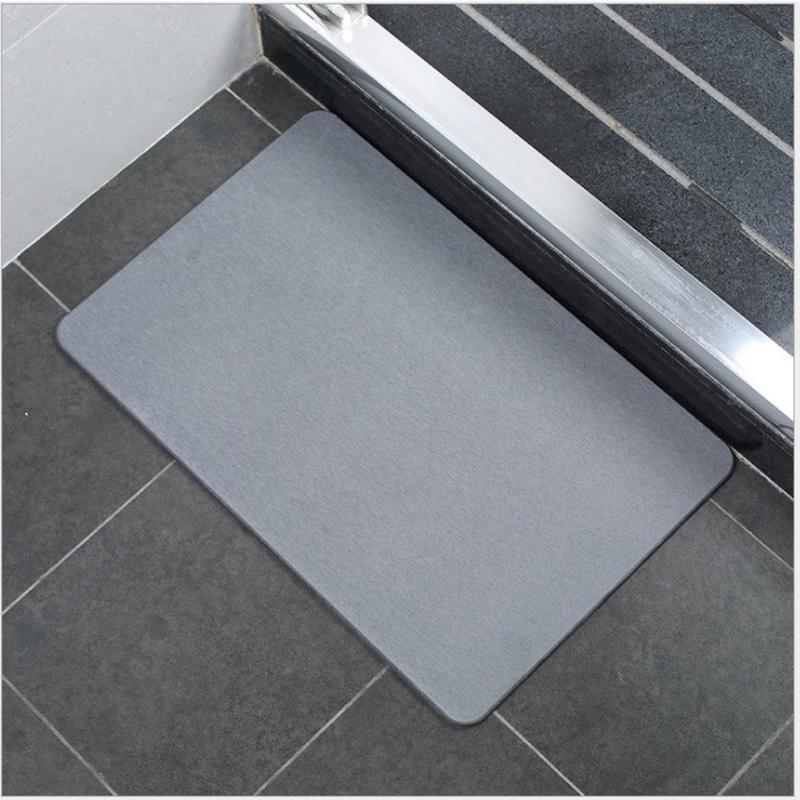 Thảm Đá Hút Nước Lau Chân Nhà Tăm Nhà Vệ Sinh YKAHOUSE Mẫu Hoa Lá Hình Động Vật Sinh Động Len