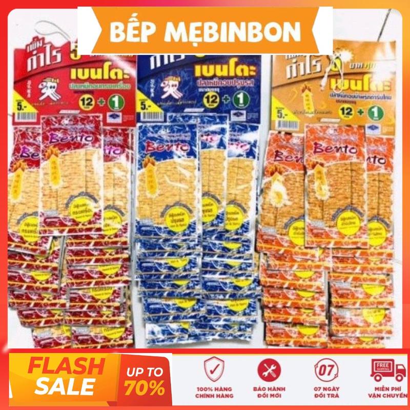 Combo 2 gói mực bento sợi siêu hót 24g/gói Snack Ăn Vặt