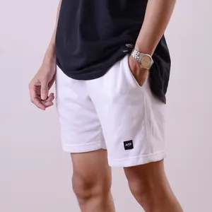 Afd Celana Pendek Pria Wanita | Boardshort l Boxer | Sweatpants | Celana Casual | Celana Pendek Murah | Warna Putih