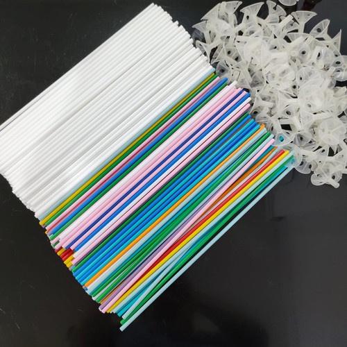 STIK BALON + CUP BALON STIK BALON KARET STIK PLASTIK BALON STICK BALON LATEX TKKH000209-000210 2