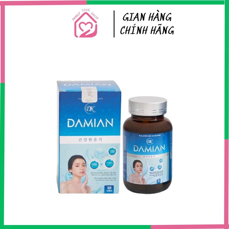Viên Uống Dakami Damian Hộp 30 viên hỗ trợ dưỡng da hàng ngày (kèm quà)