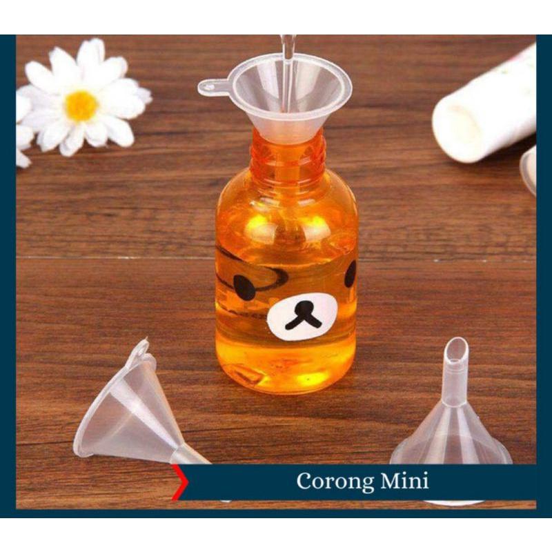 Corong Mini Plastik Corong Mini Botol Plastik Kosong Corong Mini Botol Parfume Kosong 4