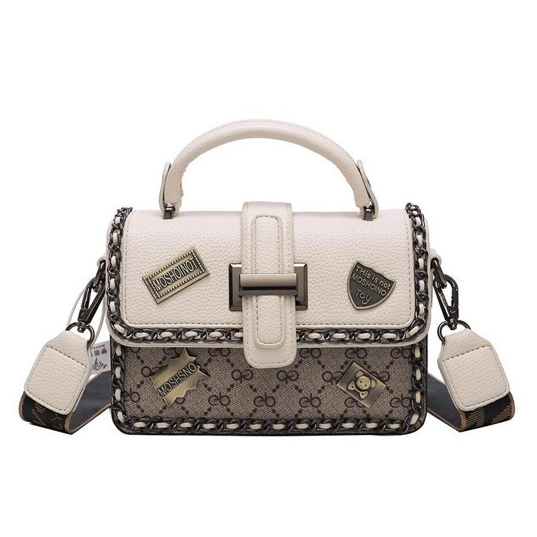 Túi xách nữ sz 20 thiết kế 2 dây đeo, đeo chéo đeo vai - Da Pu chống xước - Bag