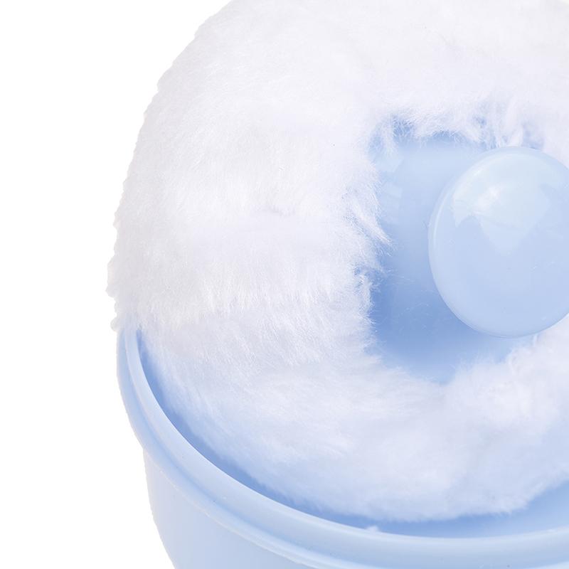 Miếng Bọt Biển Talc Cho Em Bé, 1 Miếng, Dễ Thương, Mềm Mại, Cho Mặt Và Cơ Thể, Mỹ Phẩm, Phồng, Hộp, Hộp Đựng 8