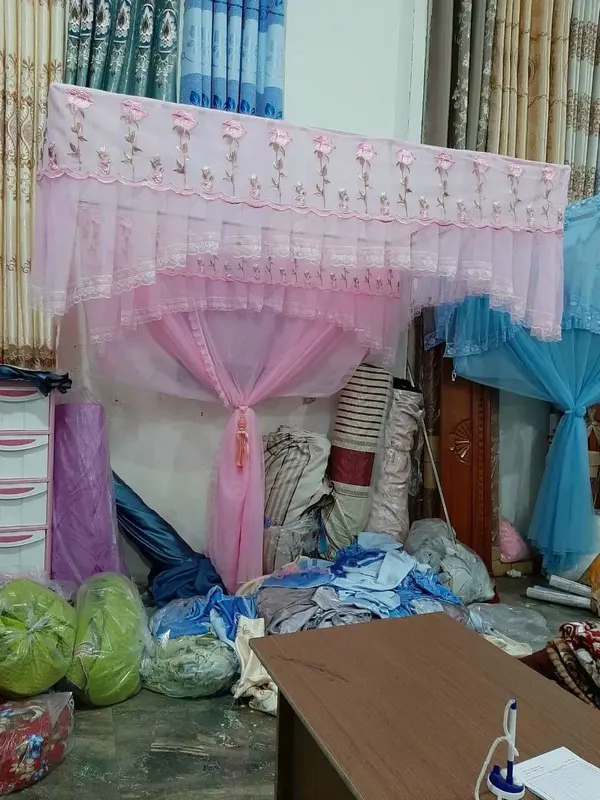 Màn khung vuông lạnh cao cấp HỒNG HẢI đủ màu, đủ kích thước - Bảo hành 12 tháng mùng  khung 2